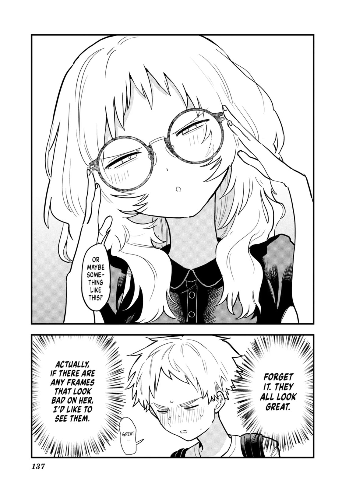 The Girl I Like Forgot Her Glasses