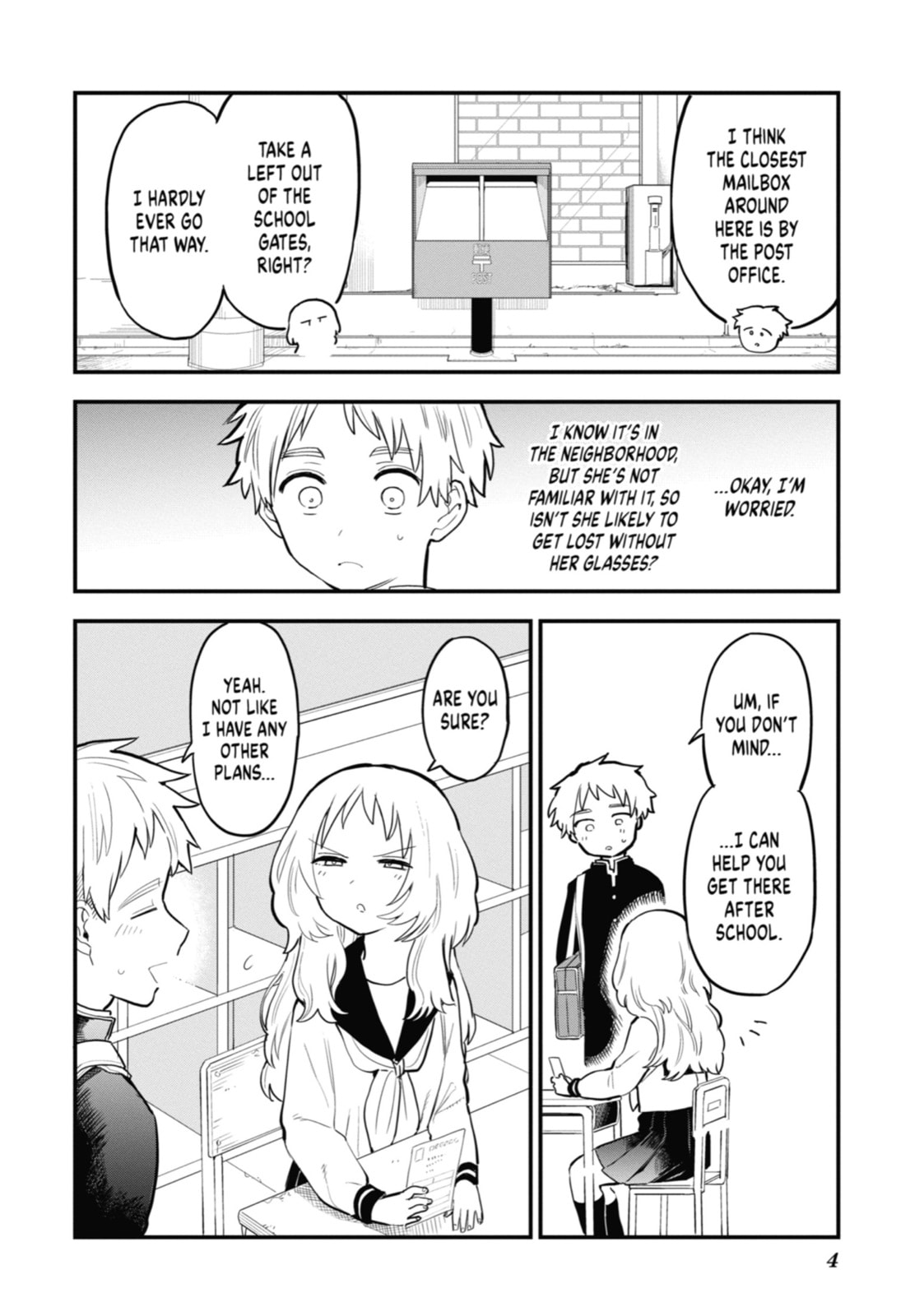 The Girl I Like Forgot Her Glasses