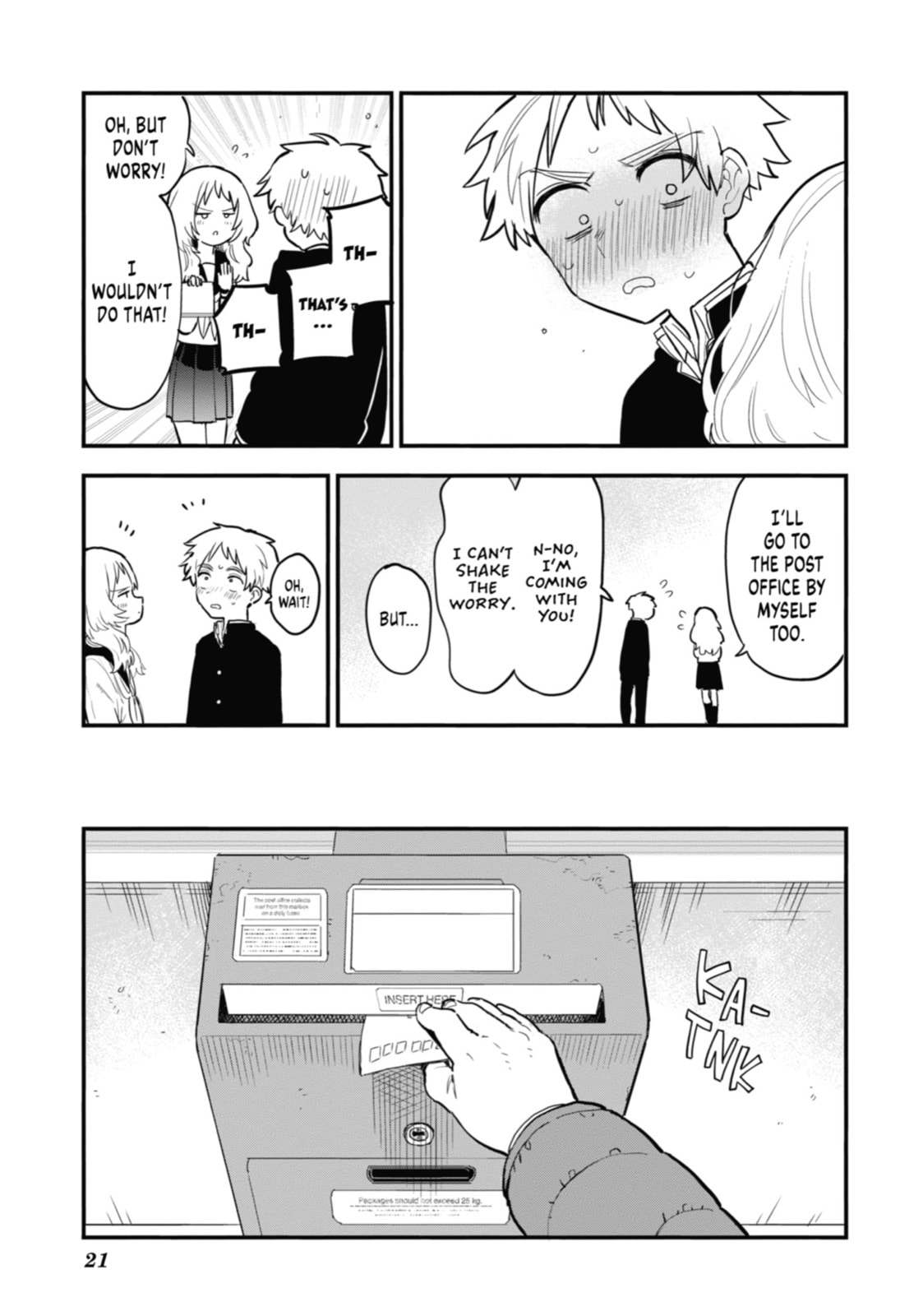 The Girl I Like Forgot Her Glasses