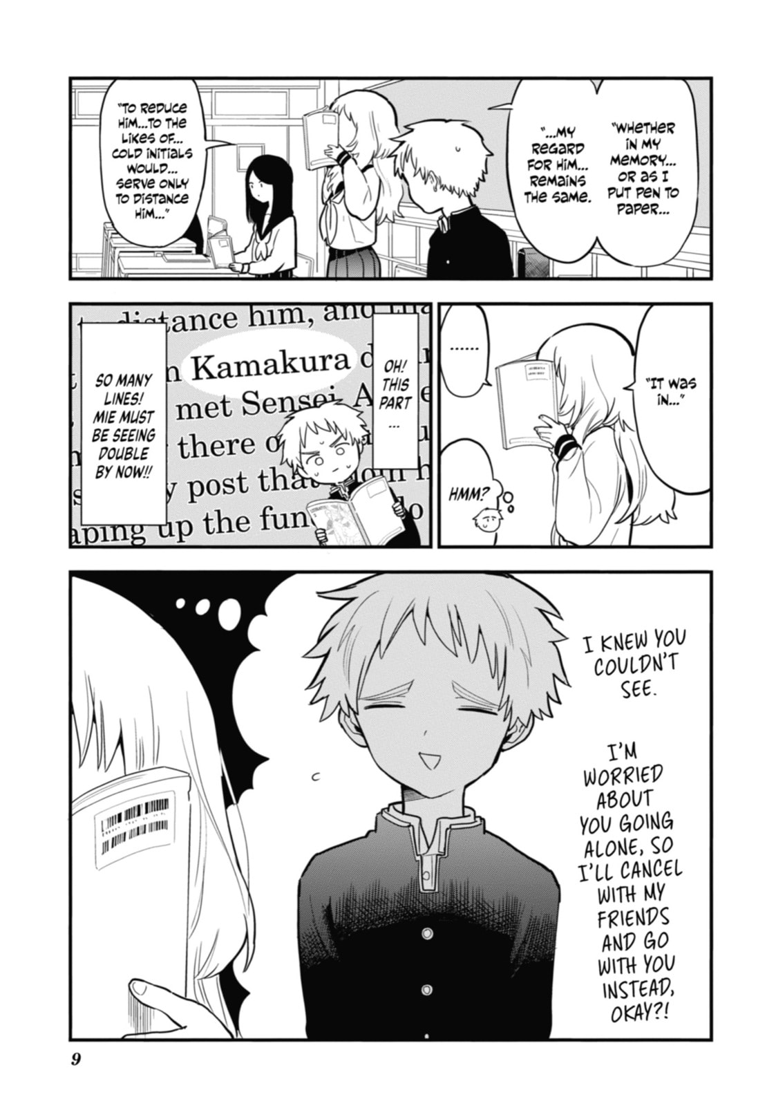 The Girl I Like Forgot Her Glasses