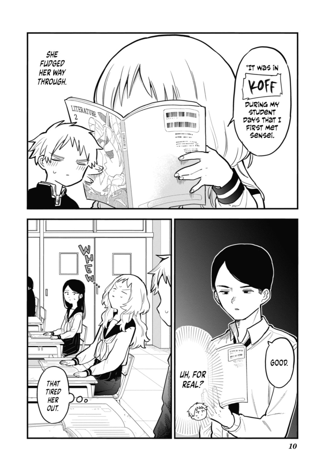 The Girl I Like Forgot Her Glasses