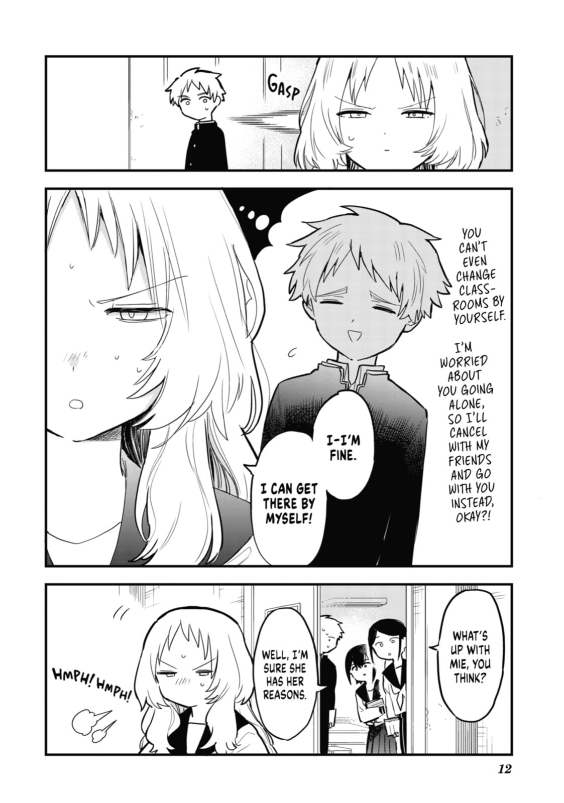 The Girl I Like Forgot Her Glasses