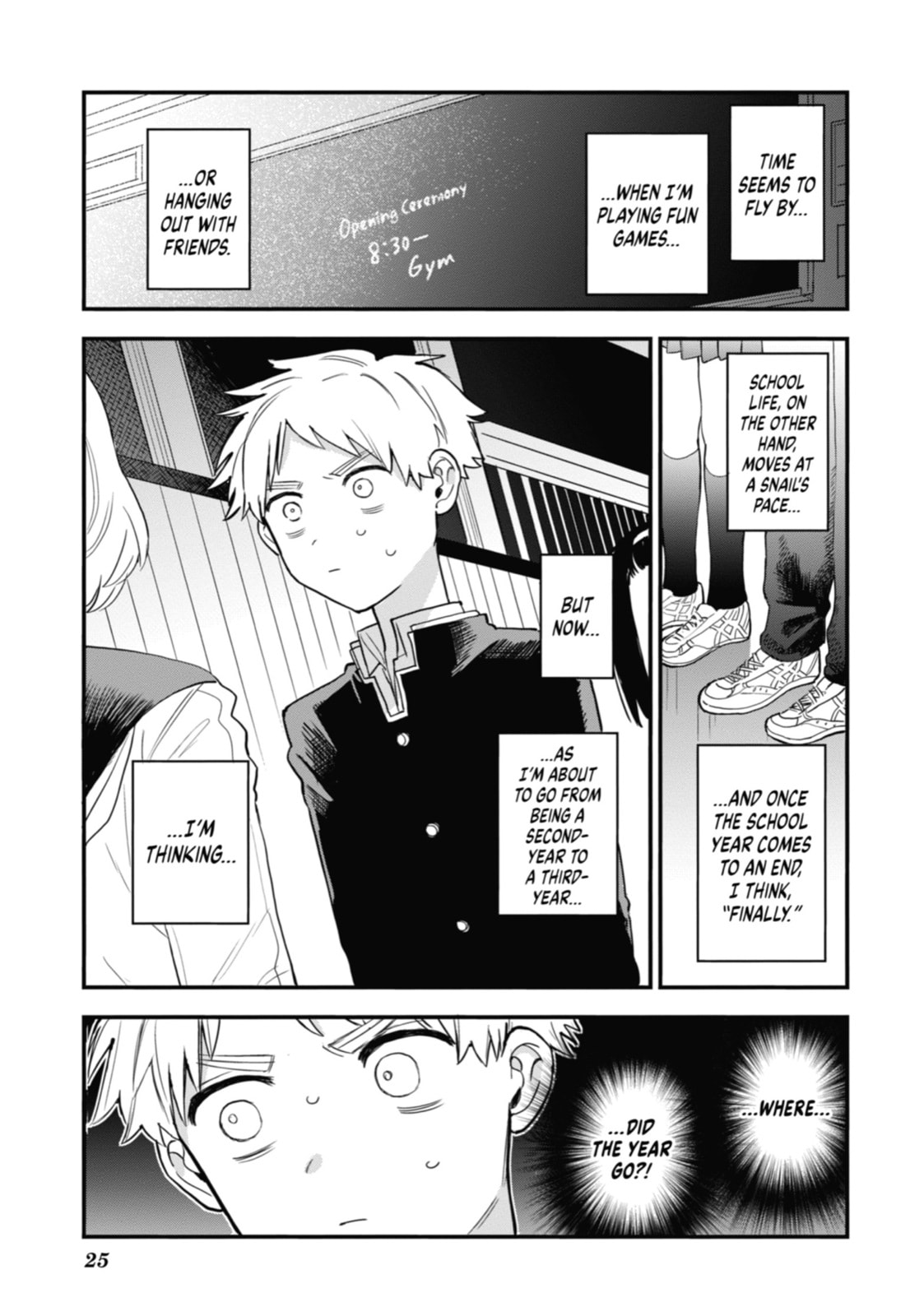 The Girl I Like Forgot Her Glasses