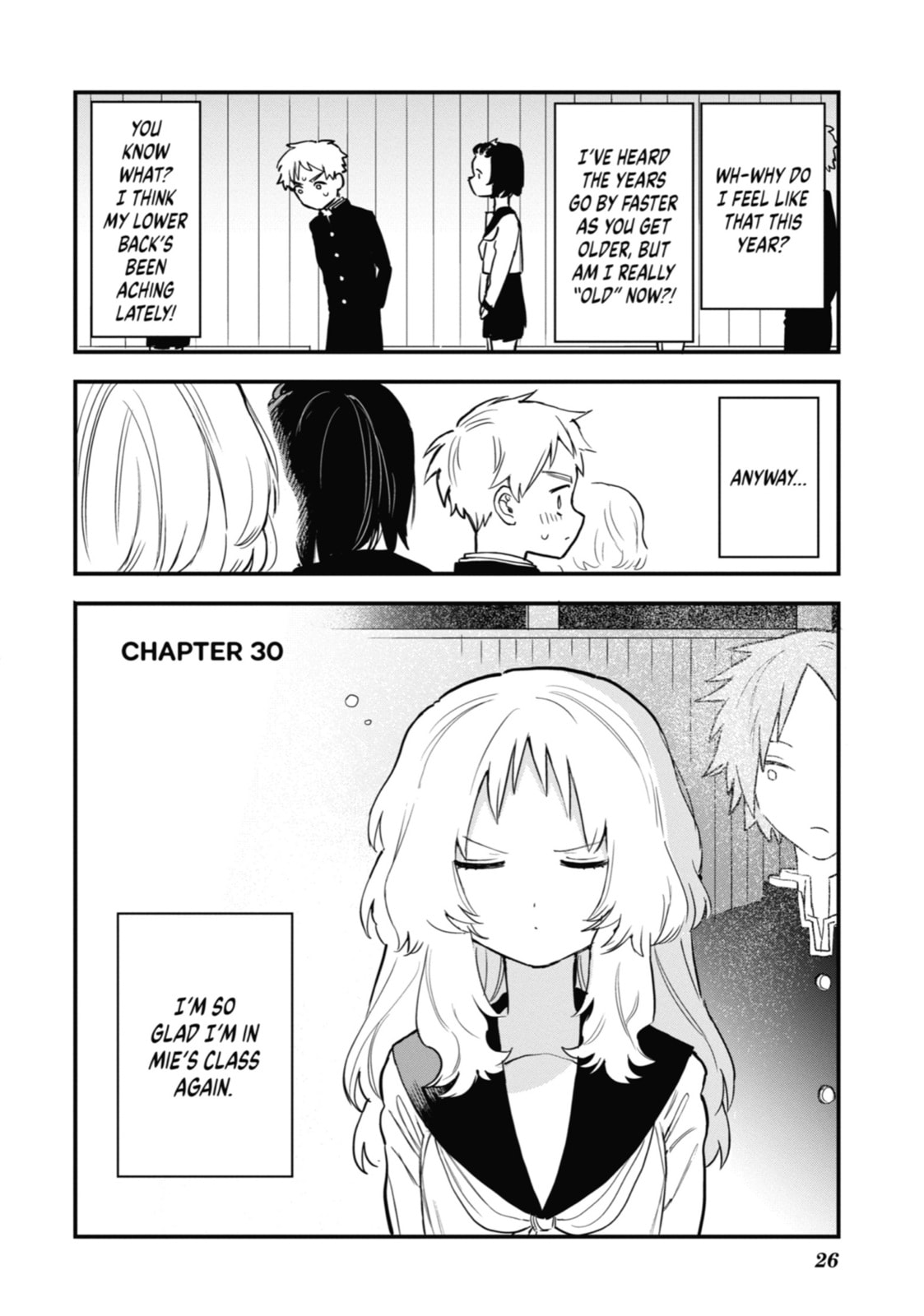 The Girl I Like Forgot Her Glasses