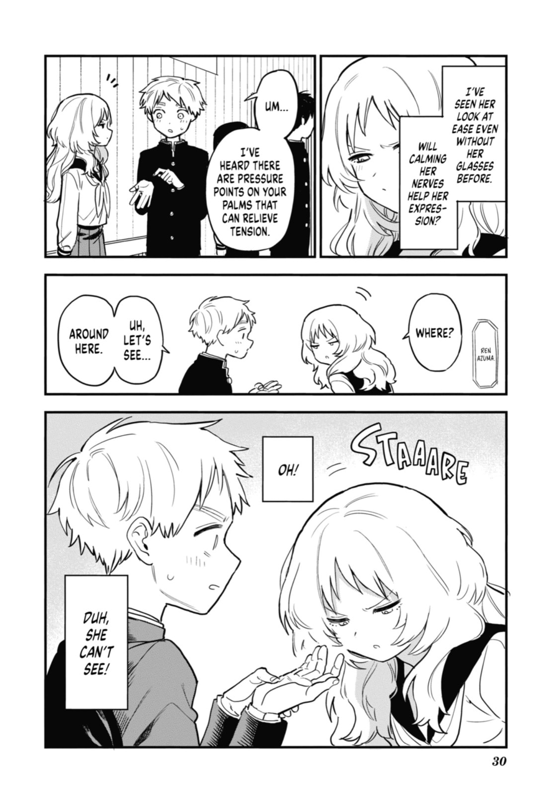 The Girl I Like Forgot Her Glasses