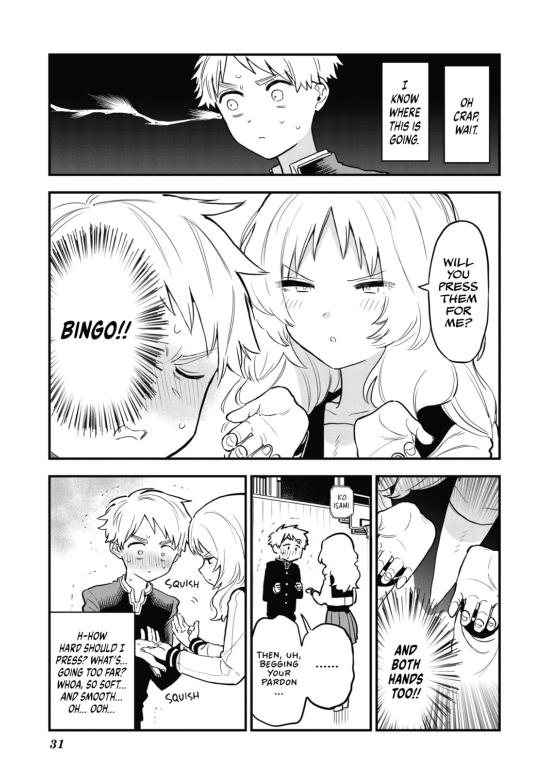 The Girl I Like Forgot Her Glasses