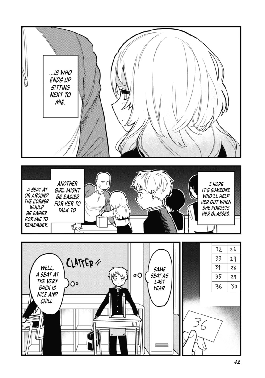 The Girl I Like Forgot Her Glasses