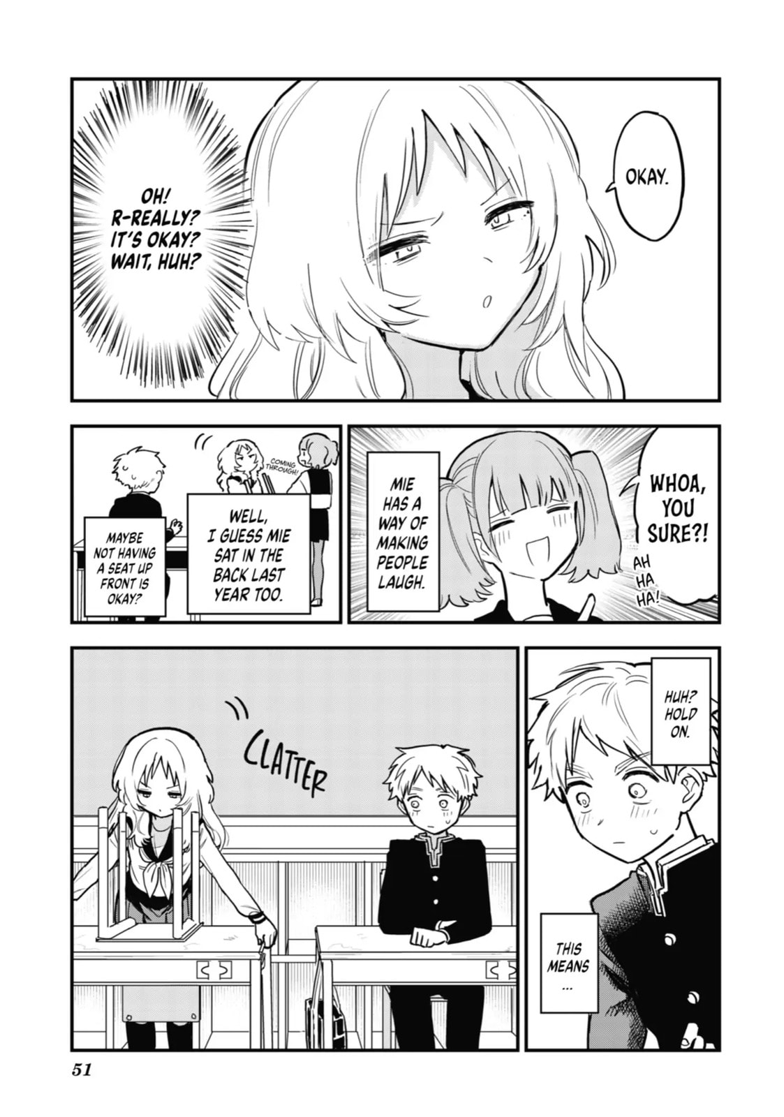 The Girl I Like Forgot Her Glasses