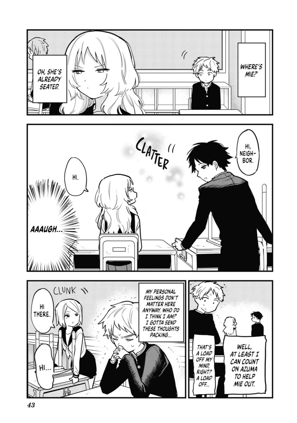 The Girl I Like Forgot Her Glasses