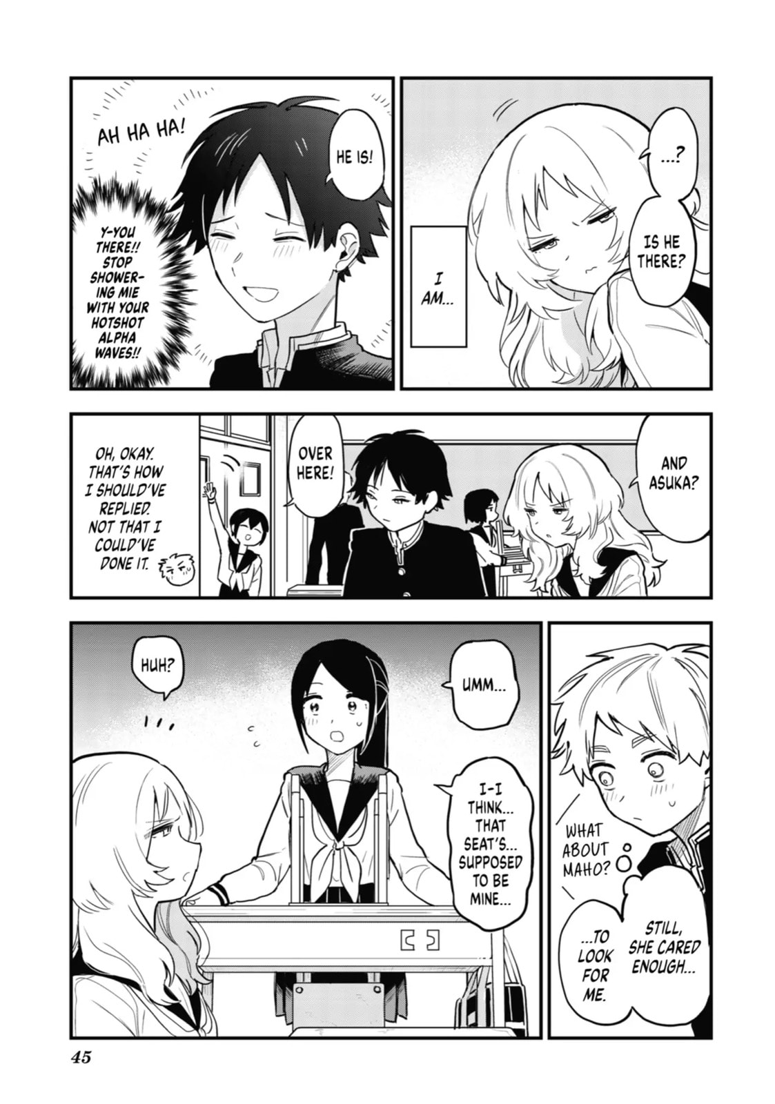 The Girl I Like Forgot Her Glasses