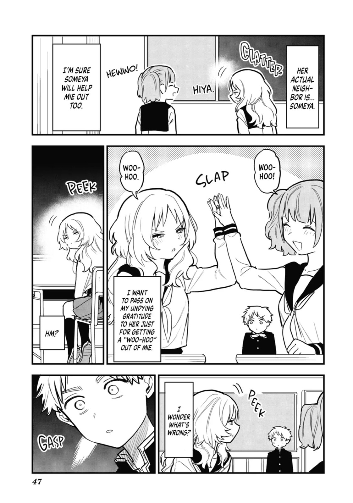 The Girl I Like Forgot Her Glasses