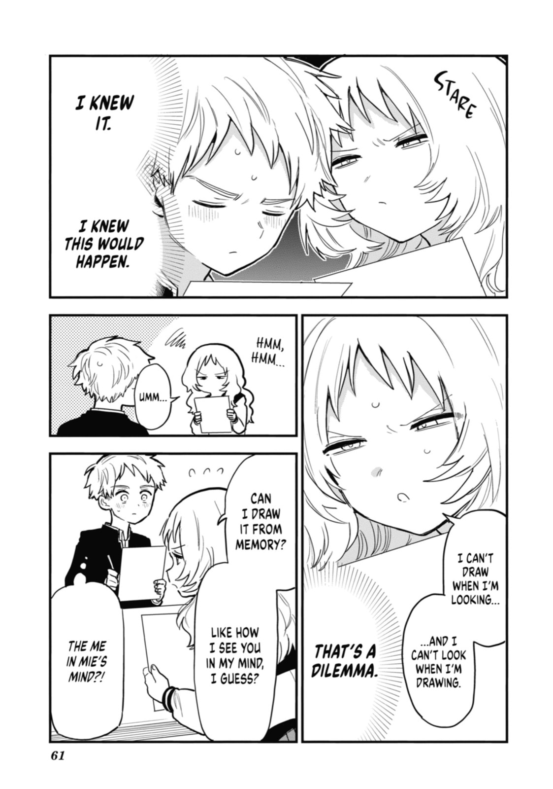 The Girl I Like Forgot Her Glasses