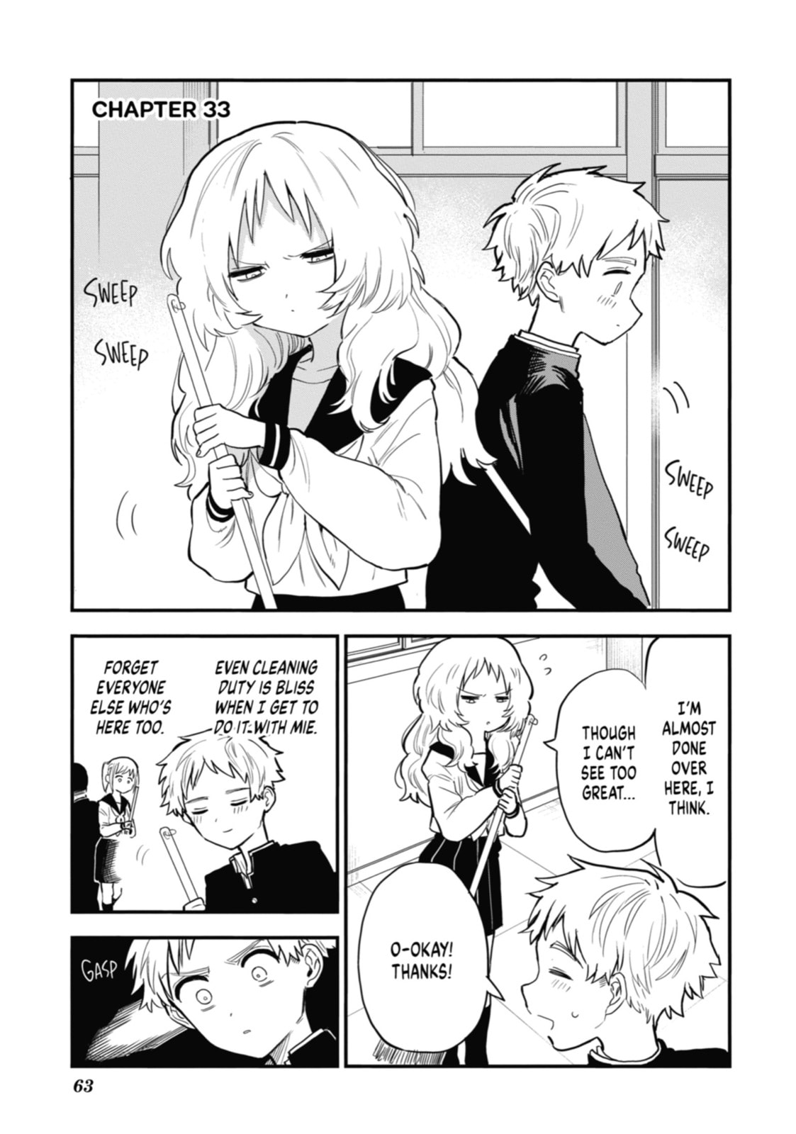 The Girl I Like Forgot Her Glasses