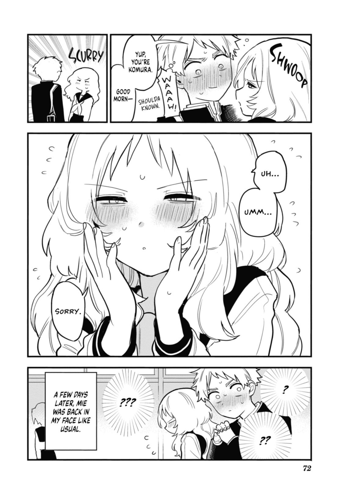 The Girl I Like Forgot Her Glasses