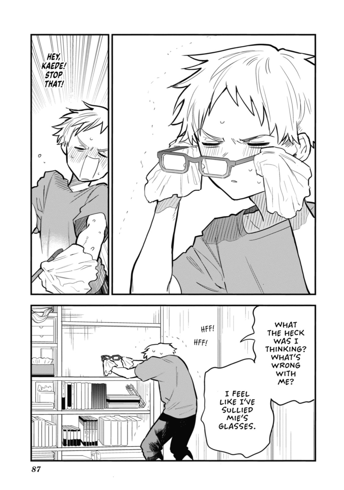 The Girl I Like Forgot Her Glasses