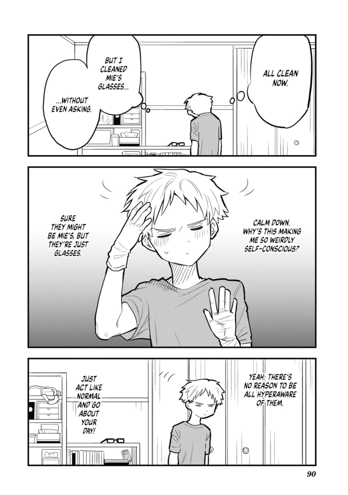 The Girl I Like Forgot Her Glasses