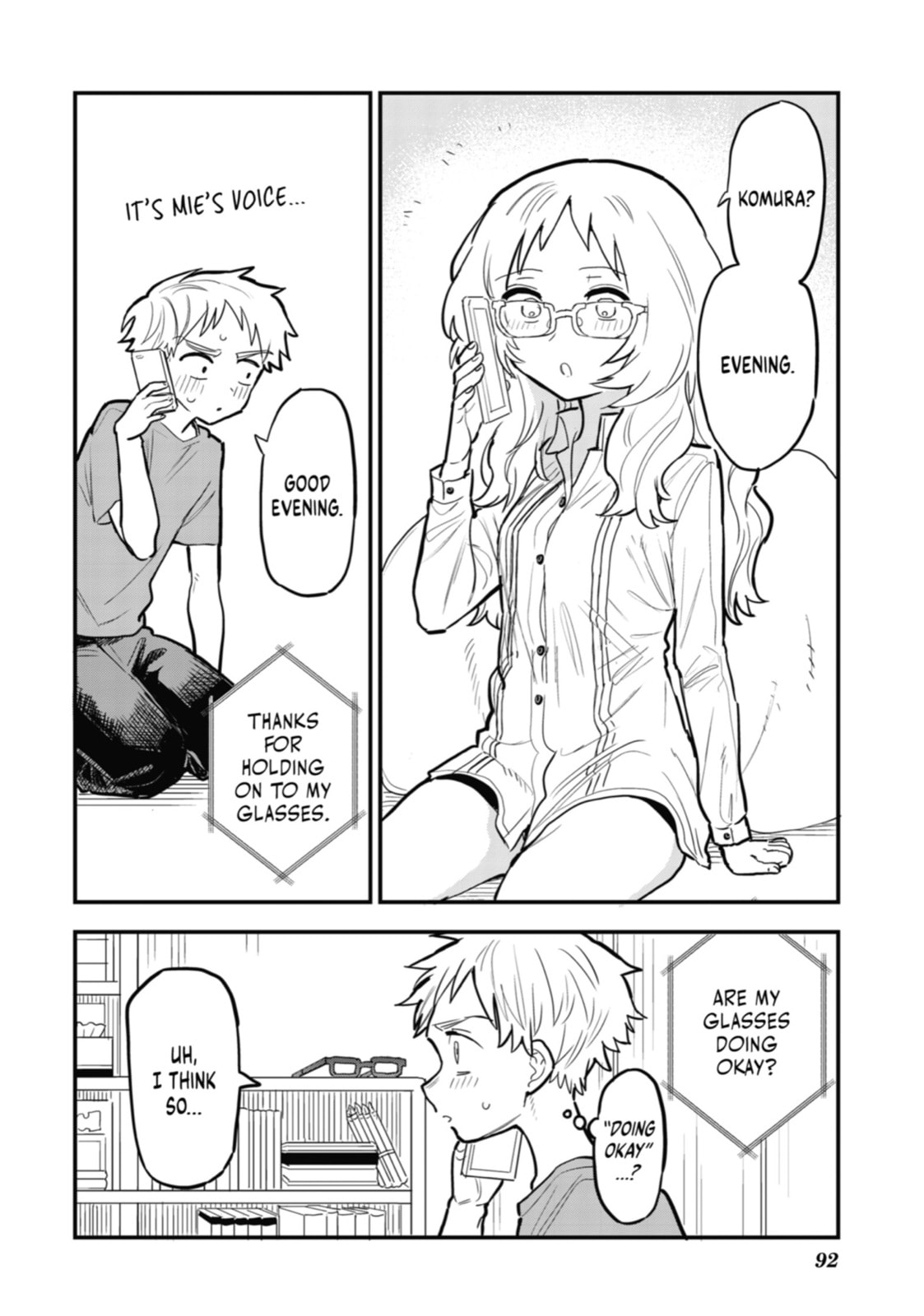 The Girl I Like Forgot Her Glasses