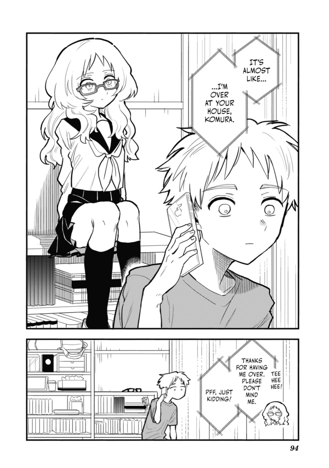 The Girl I Like Forgot Her Glasses