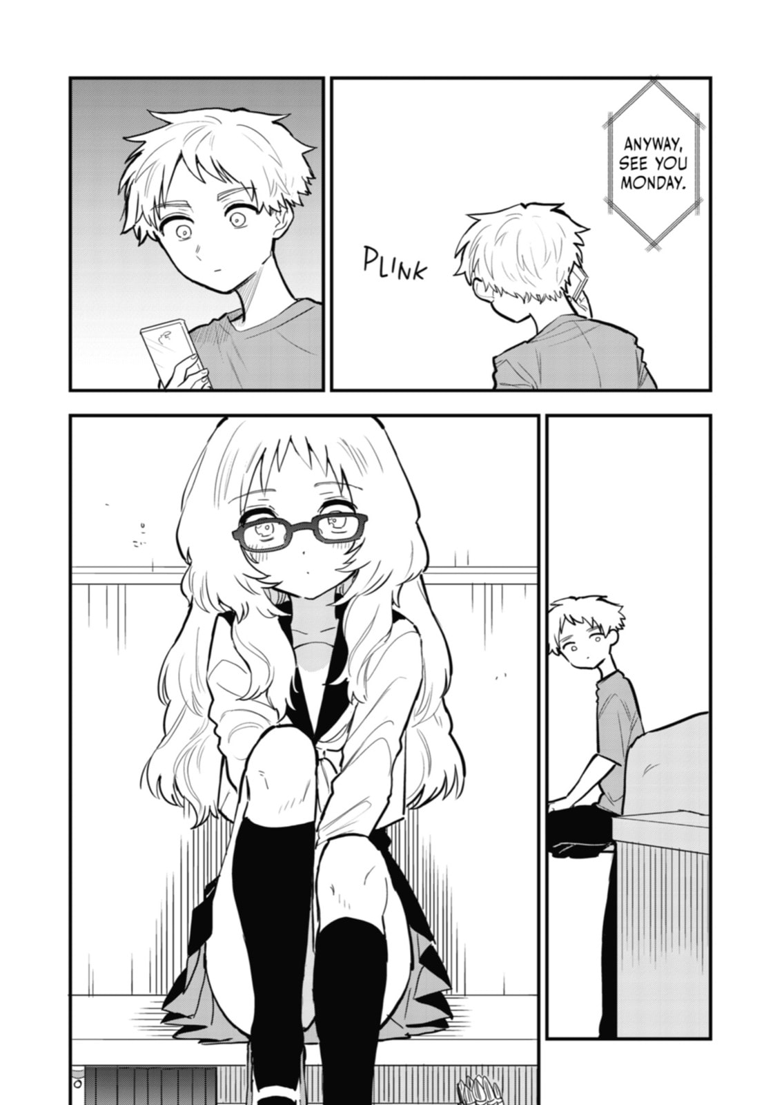 The Girl I Like Forgot Her Glasses