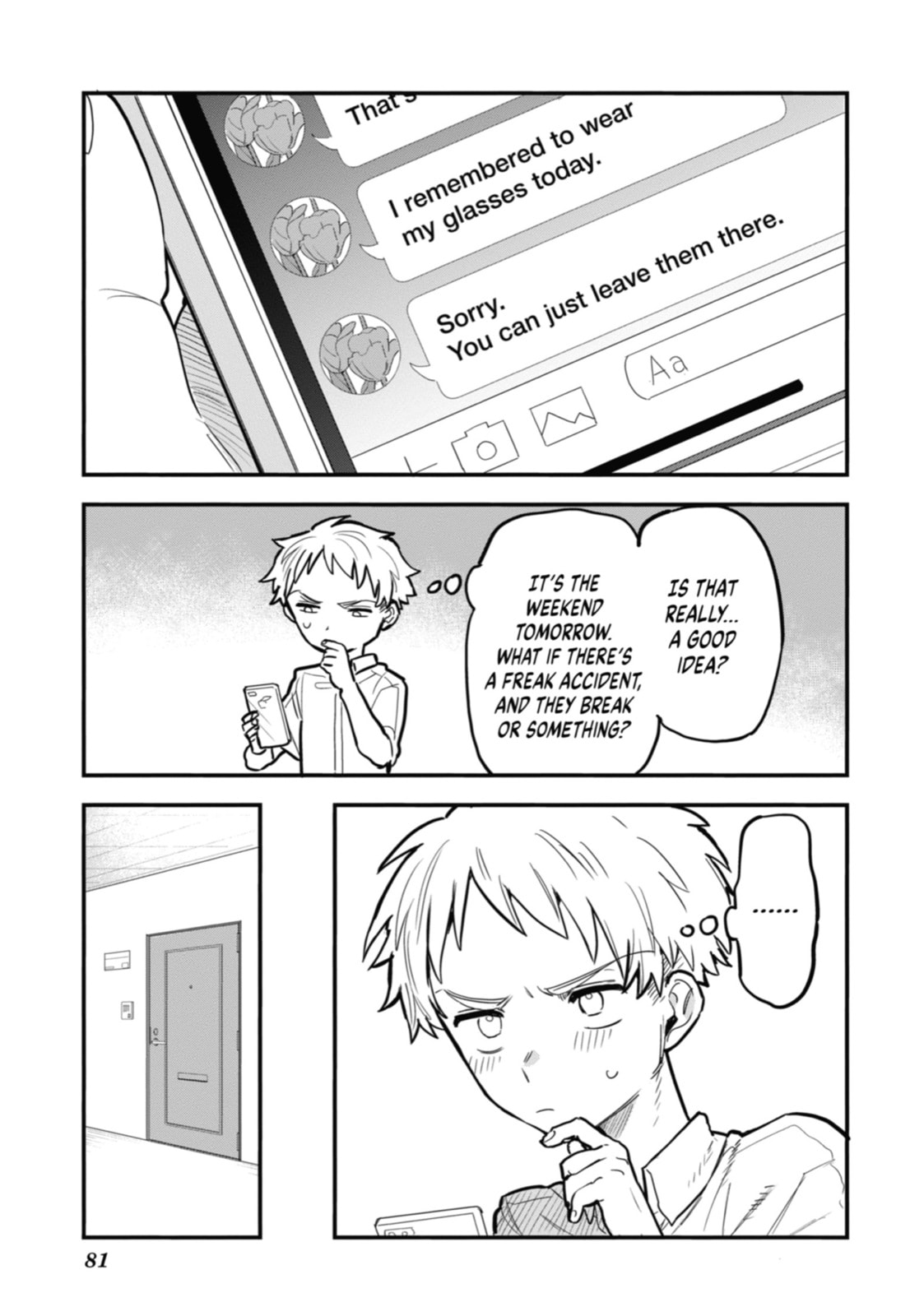 The Girl I Like Forgot Her Glasses