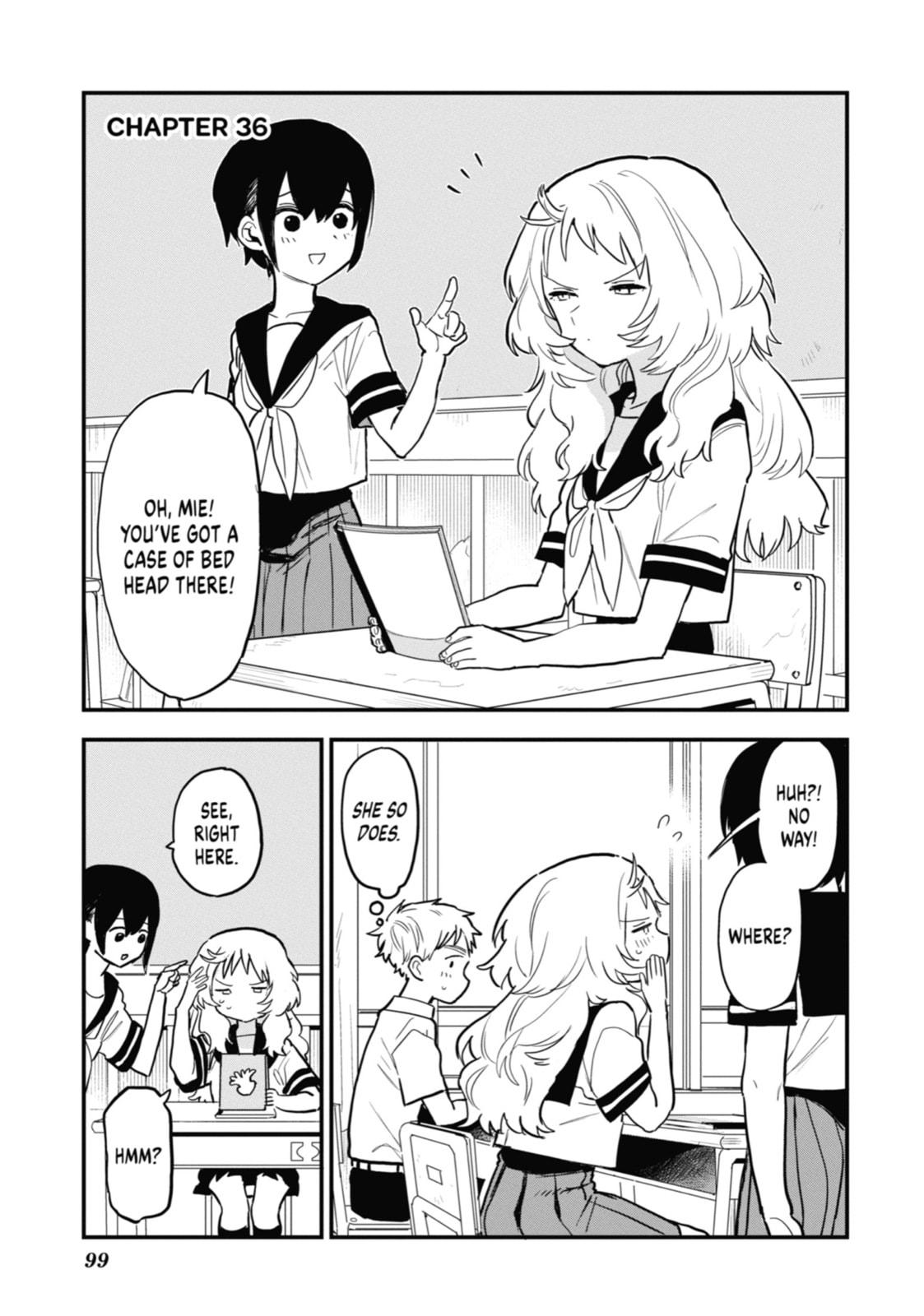 The Girl I Like Forgot Her Glasses