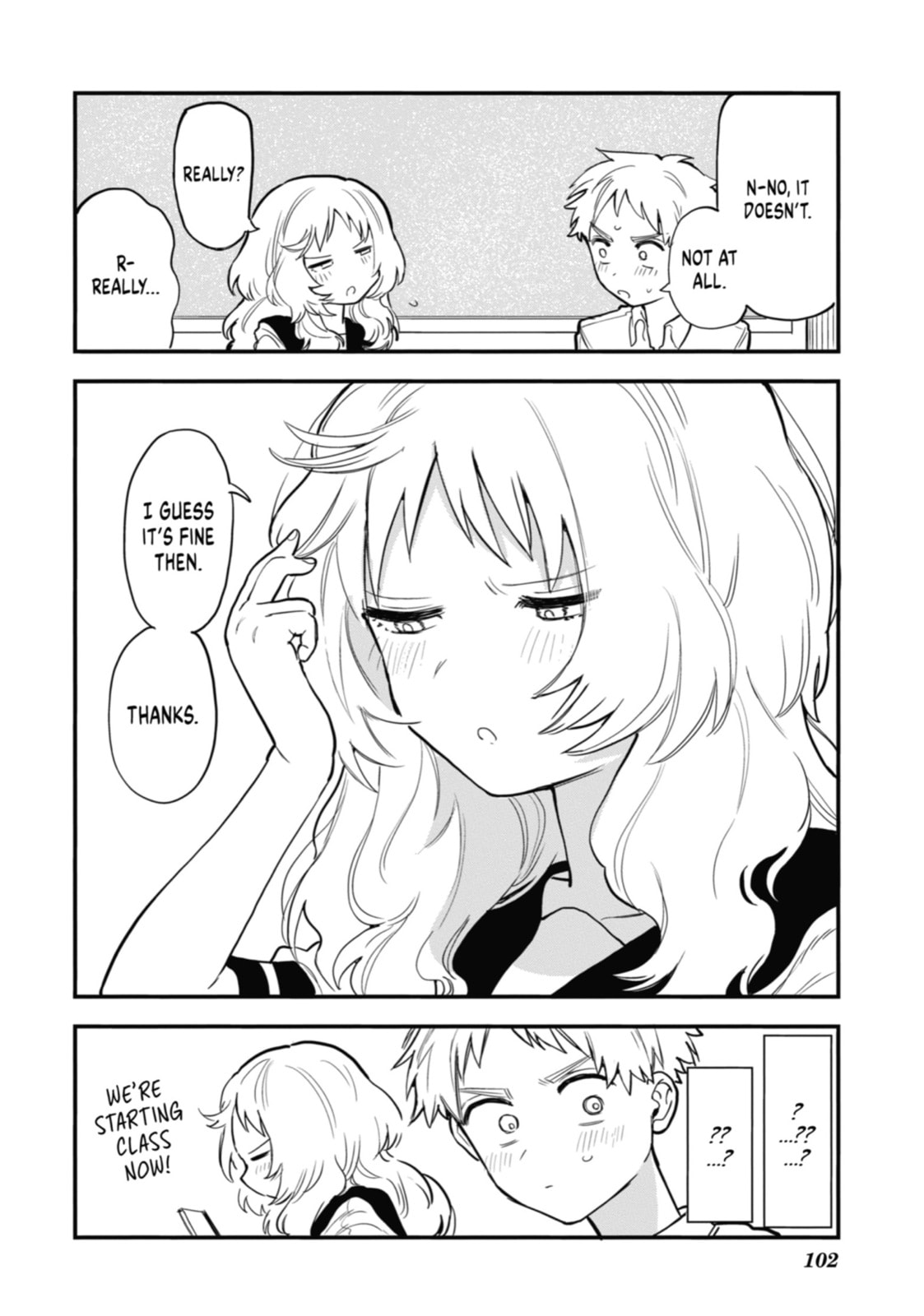 The Girl I Like Forgot Her Glasses