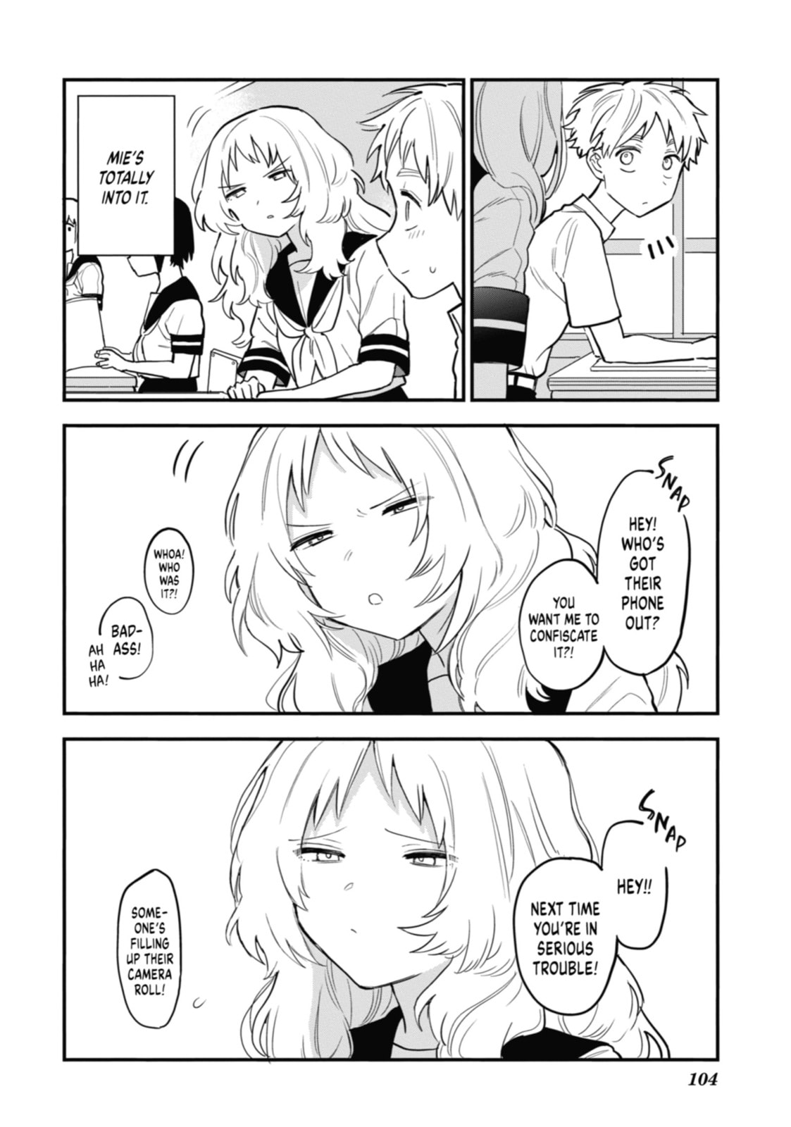 The Girl I Like Forgot Her Glasses