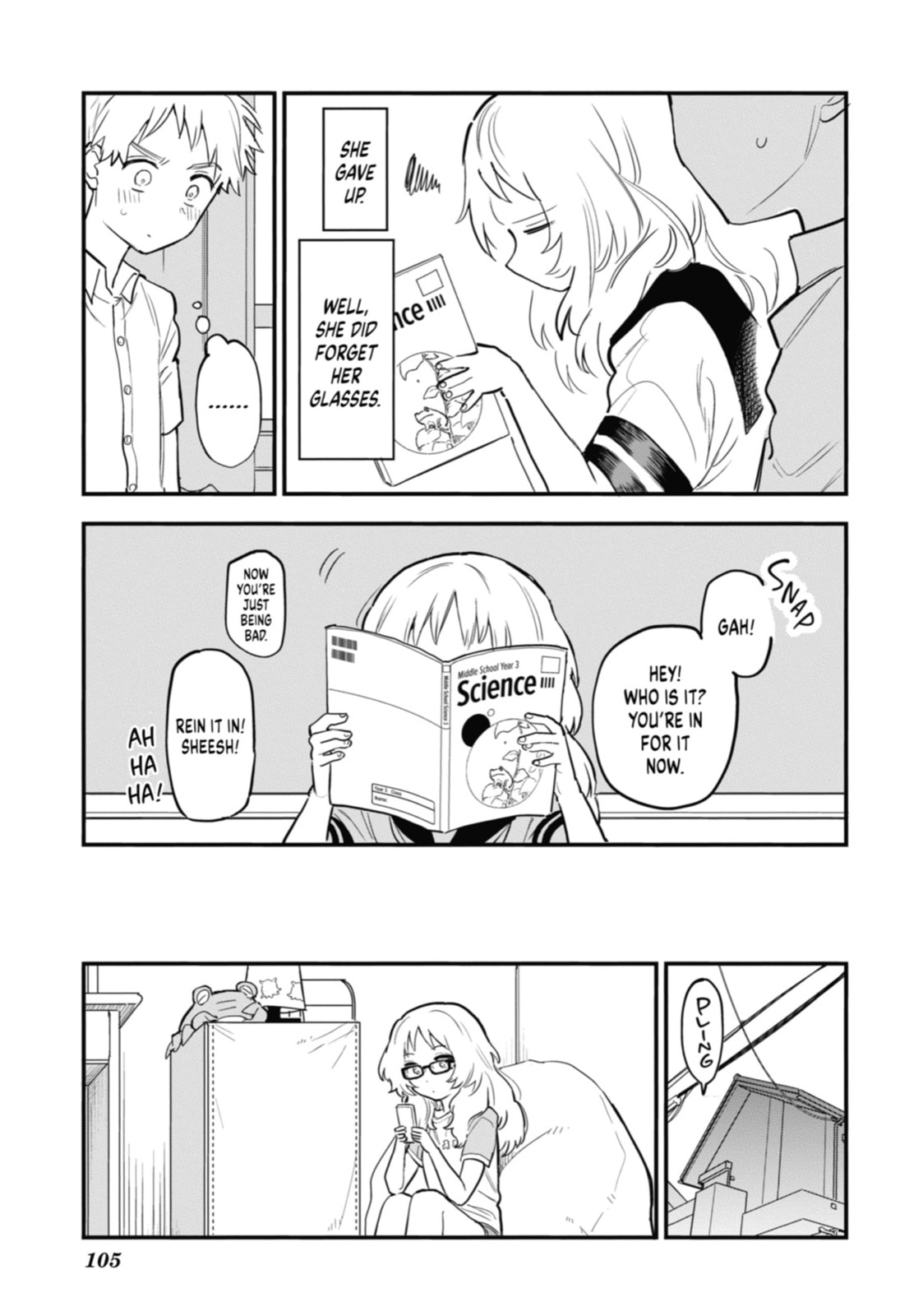 The Girl I Like Forgot Her Glasses