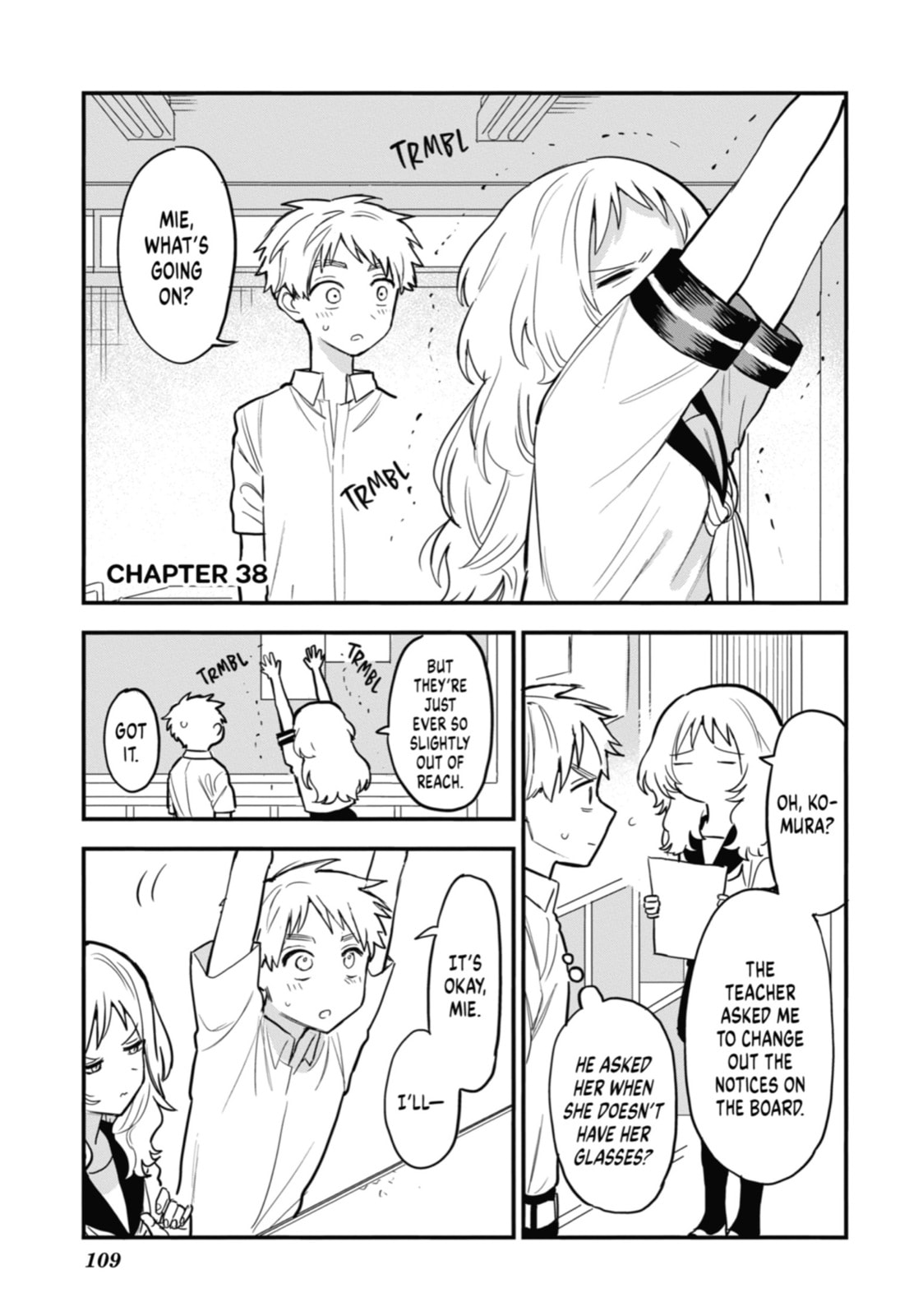 The Girl I Like Forgot Her Glasses