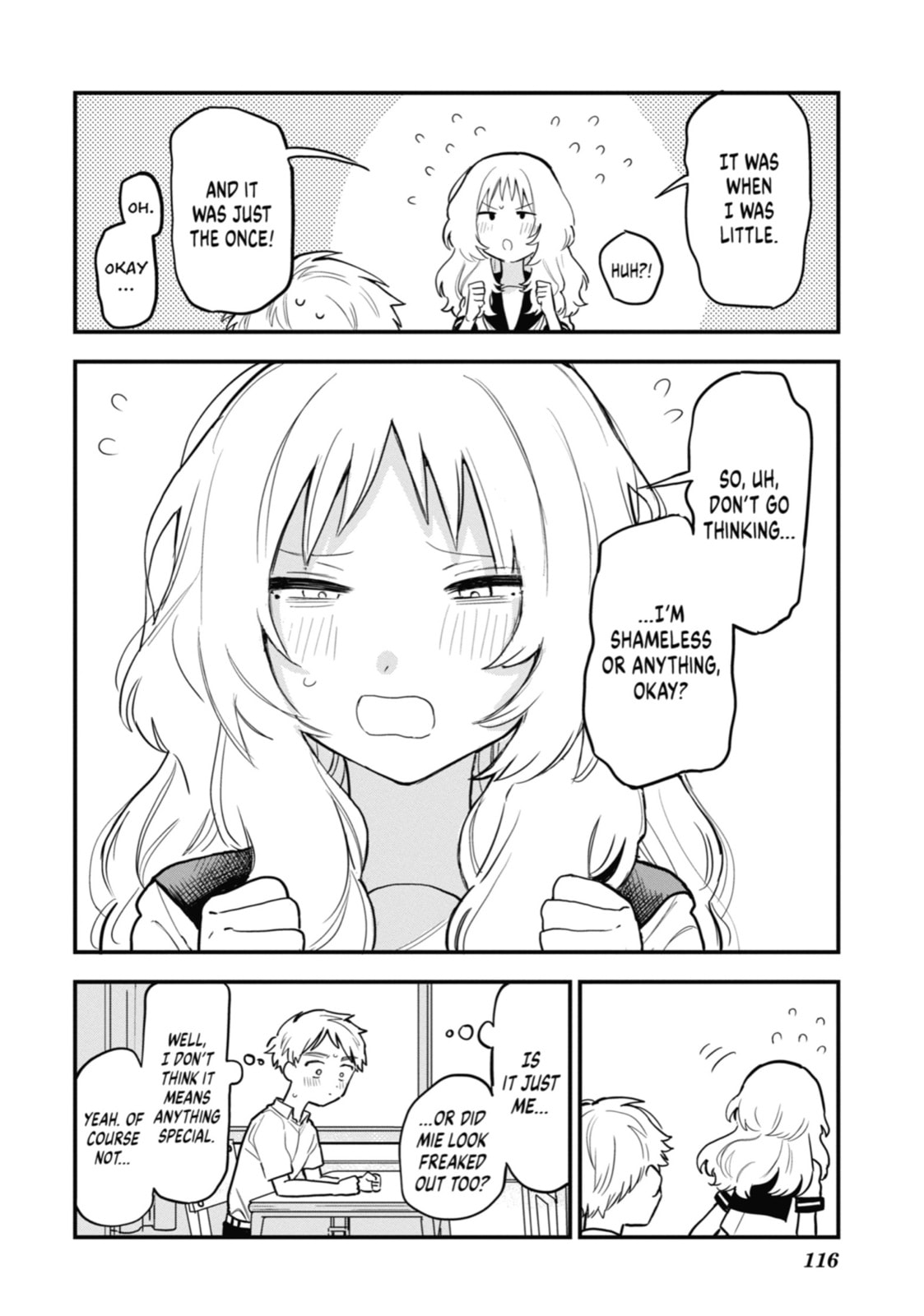 The Girl I Like Forgot Her Glasses