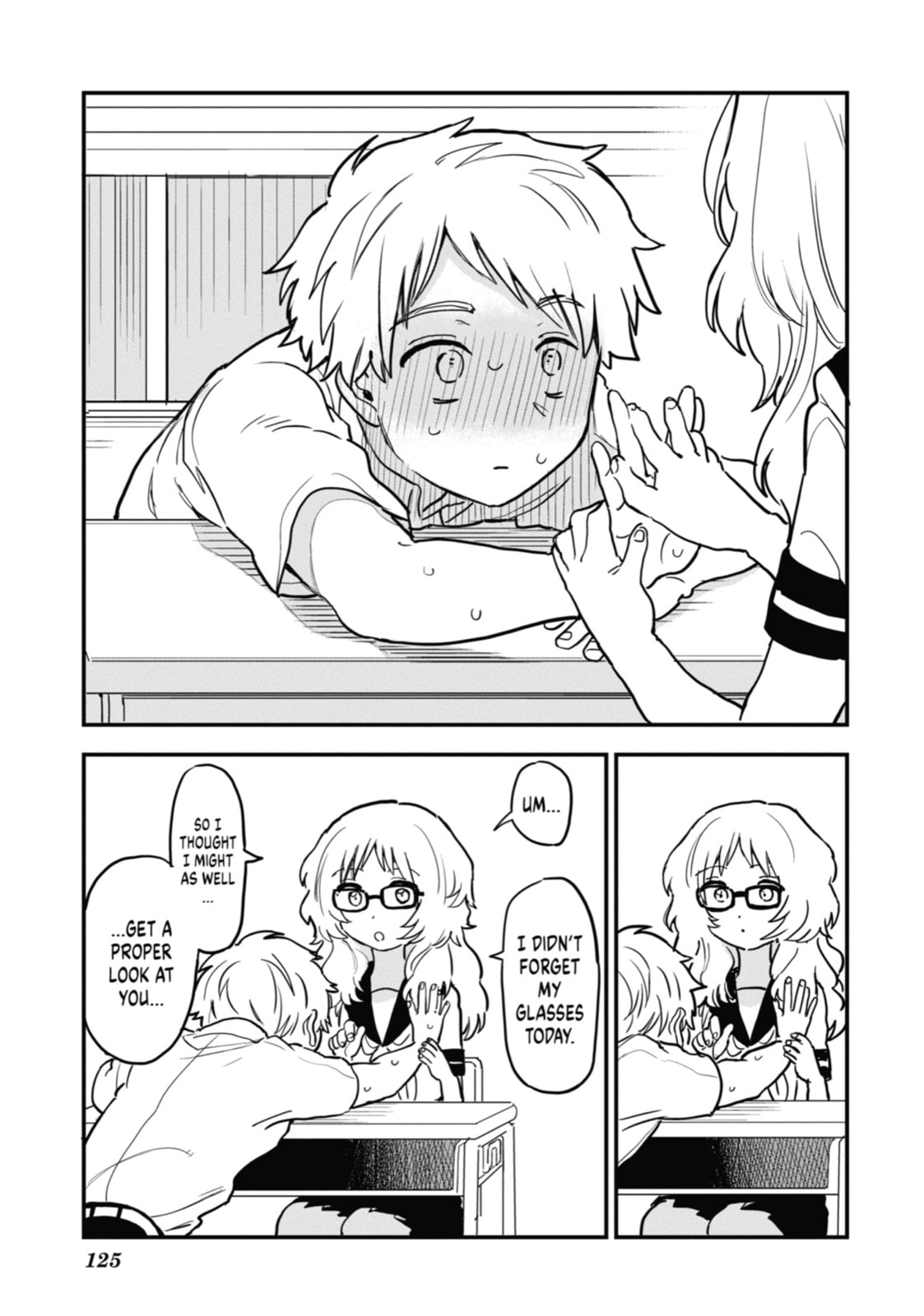 The Girl I Like Forgot Her Glasses