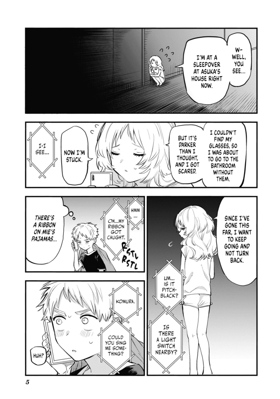 The Girl I Like Forgot Her Glasses