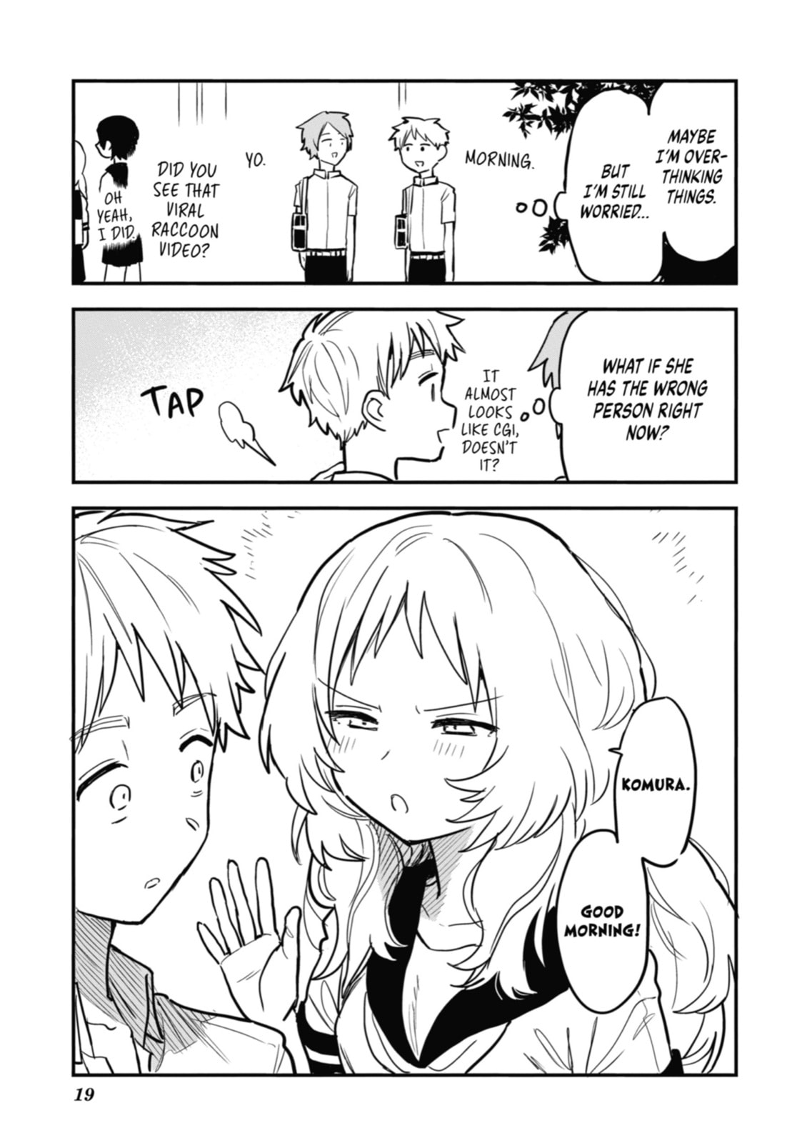 The Girl I Like Forgot Her Glasses