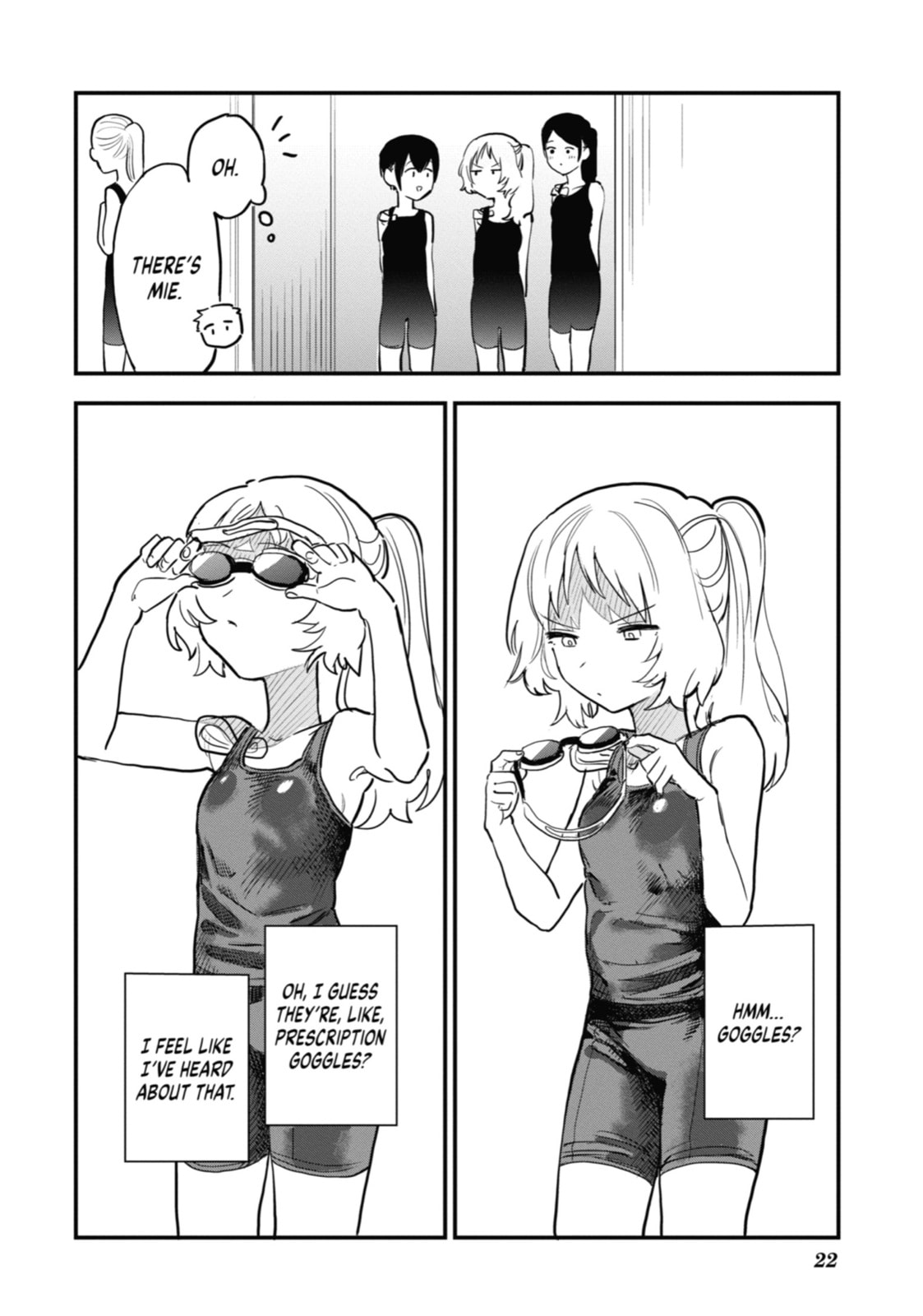 The Girl I Like Forgot Her Glasses