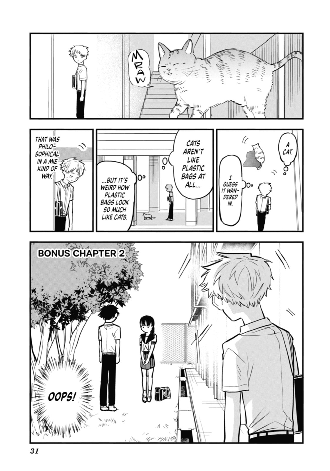 The Girl I Like Forgot Her Glasses