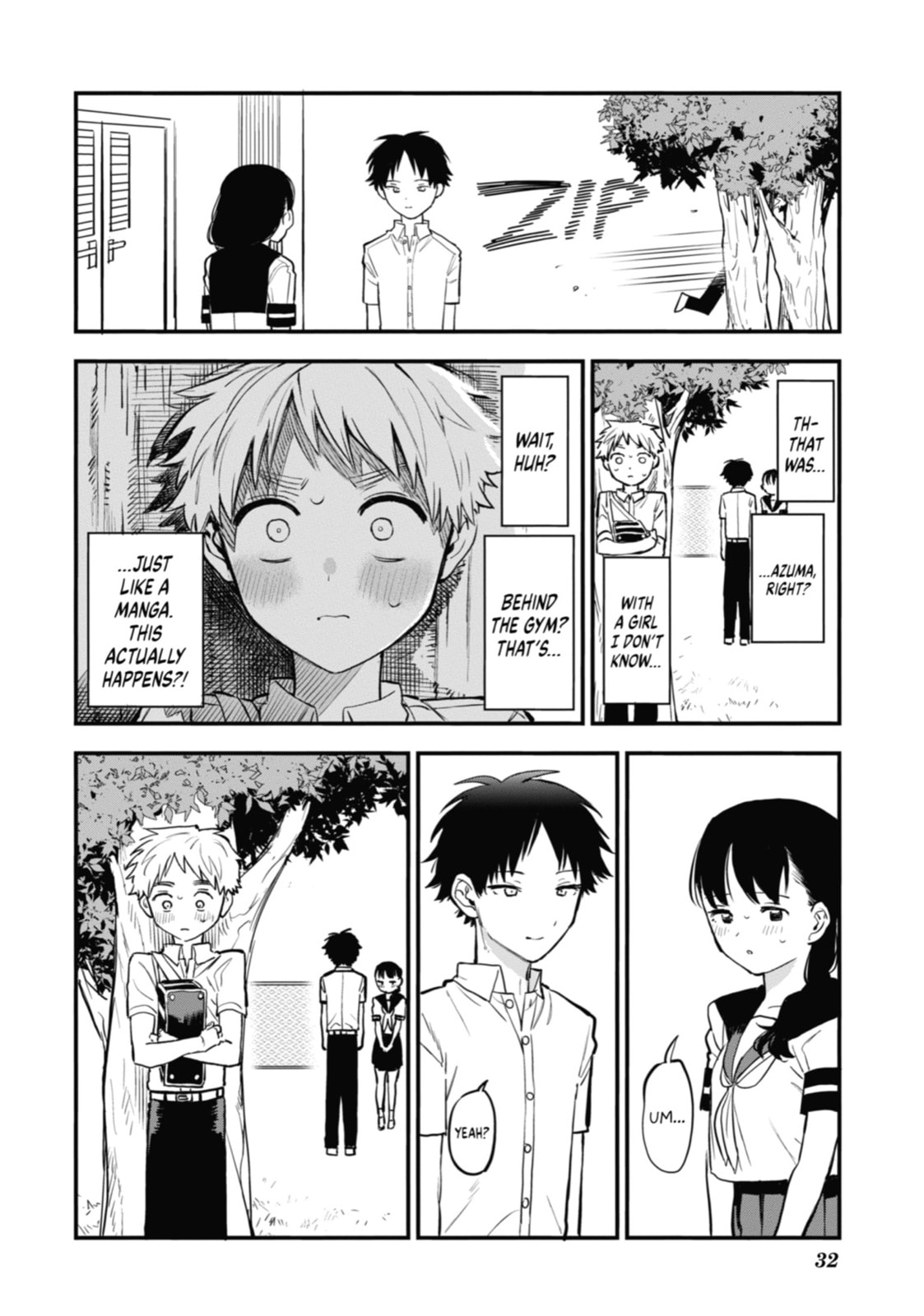 The Girl I Like Forgot Her Glasses