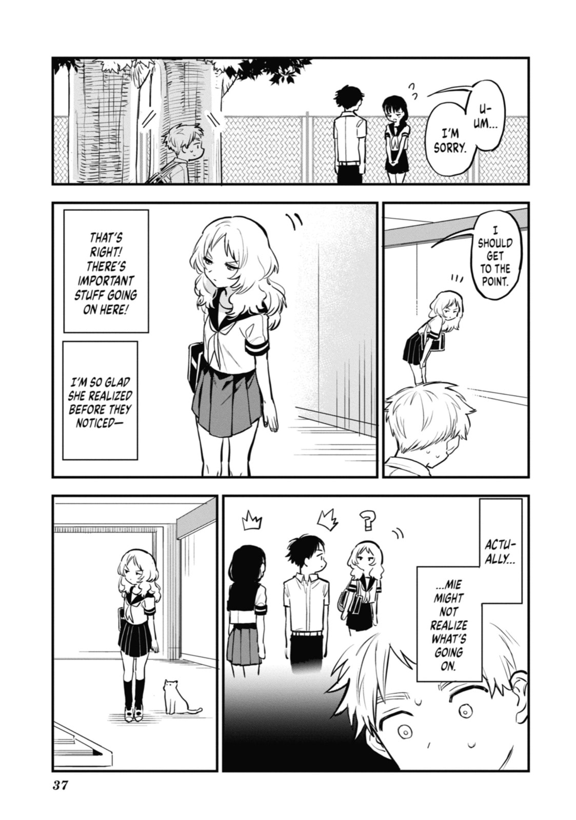 The Girl I Like Forgot Her Glasses