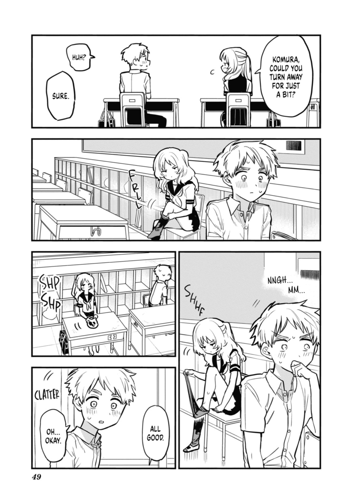 The Girl I Like Forgot Her Glasses