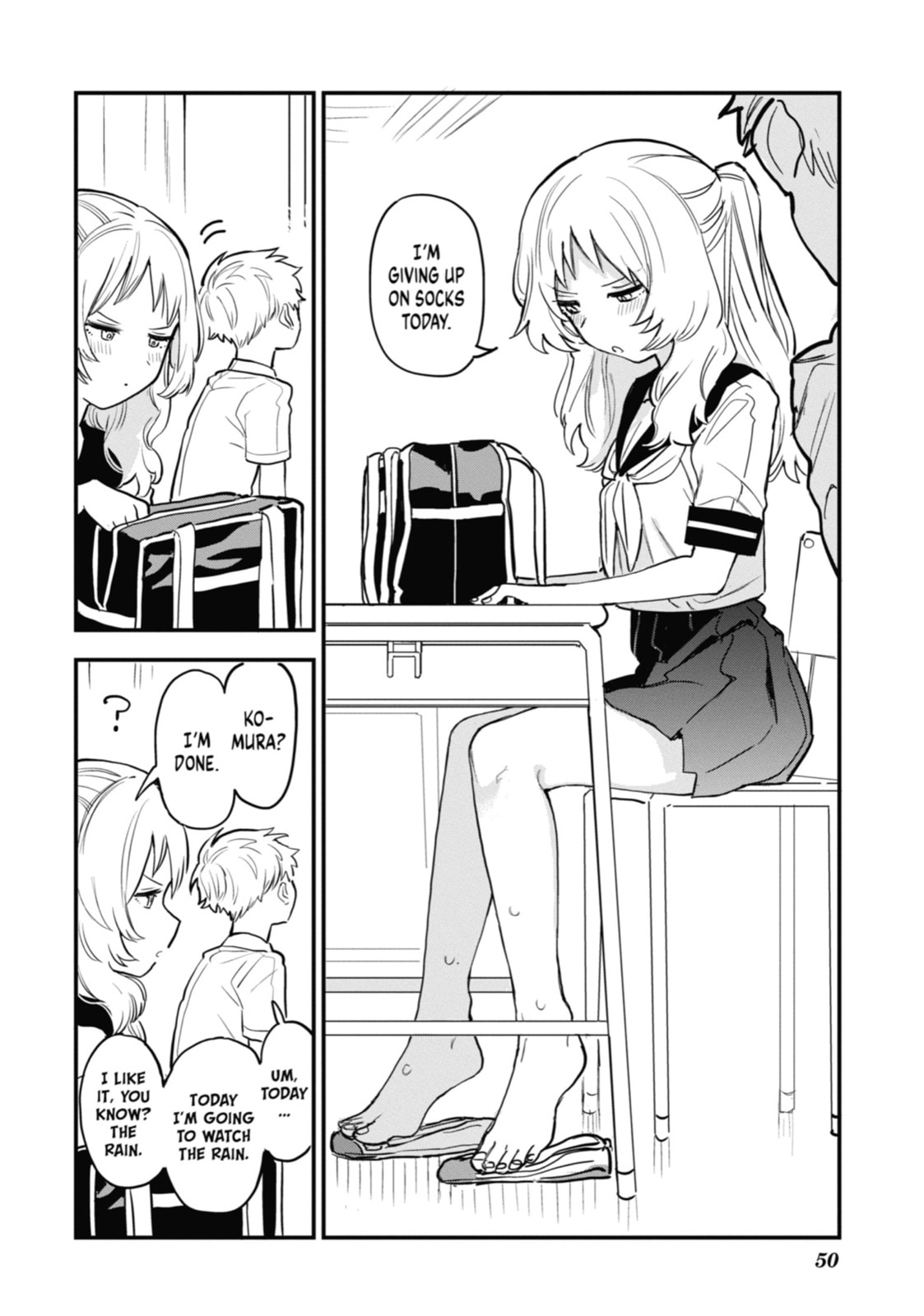 The Girl I Like Forgot Her Glasses