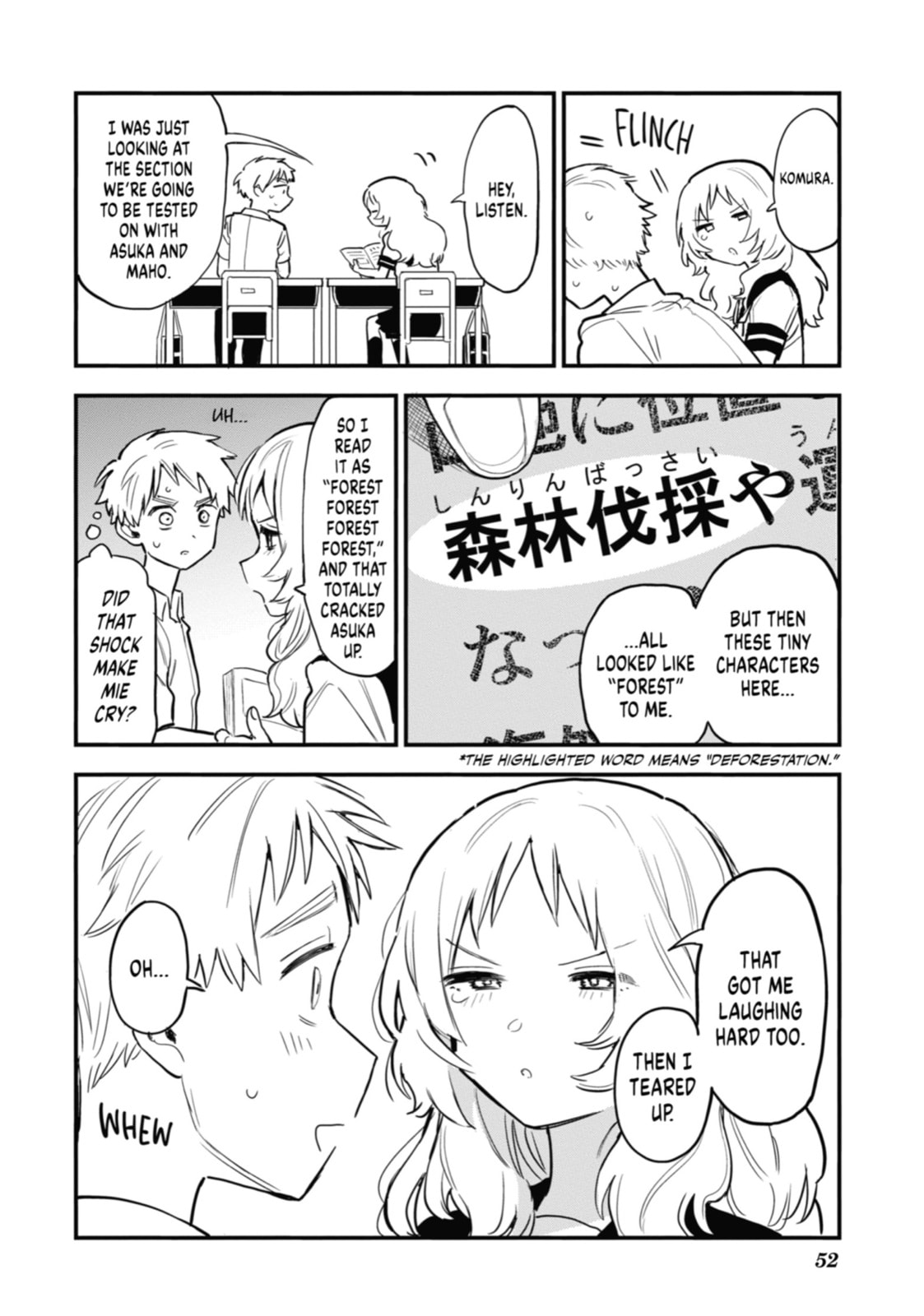 The Girl I Like Forgot Her Glasses