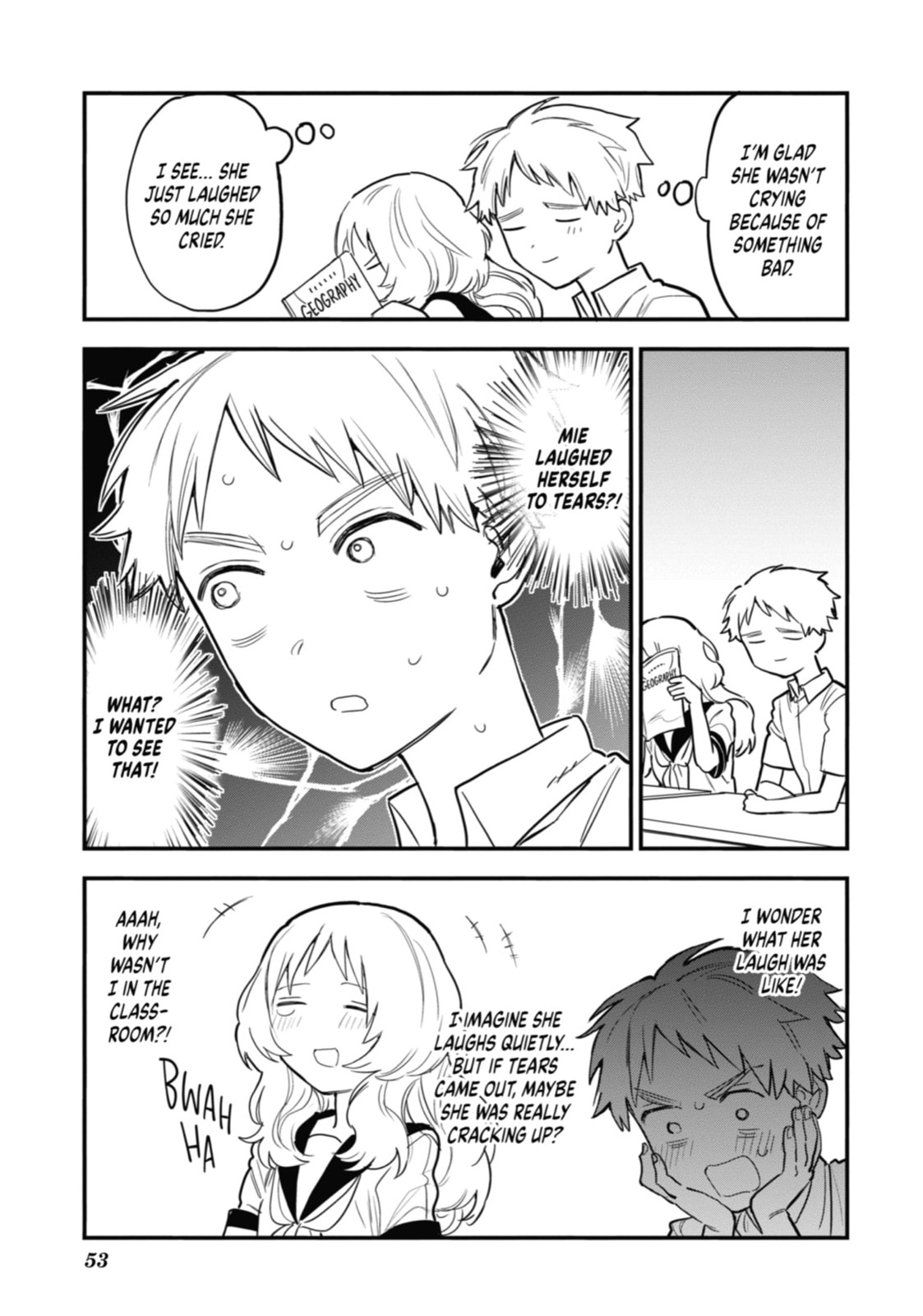 The Girl I Like Forgot Her Glasses