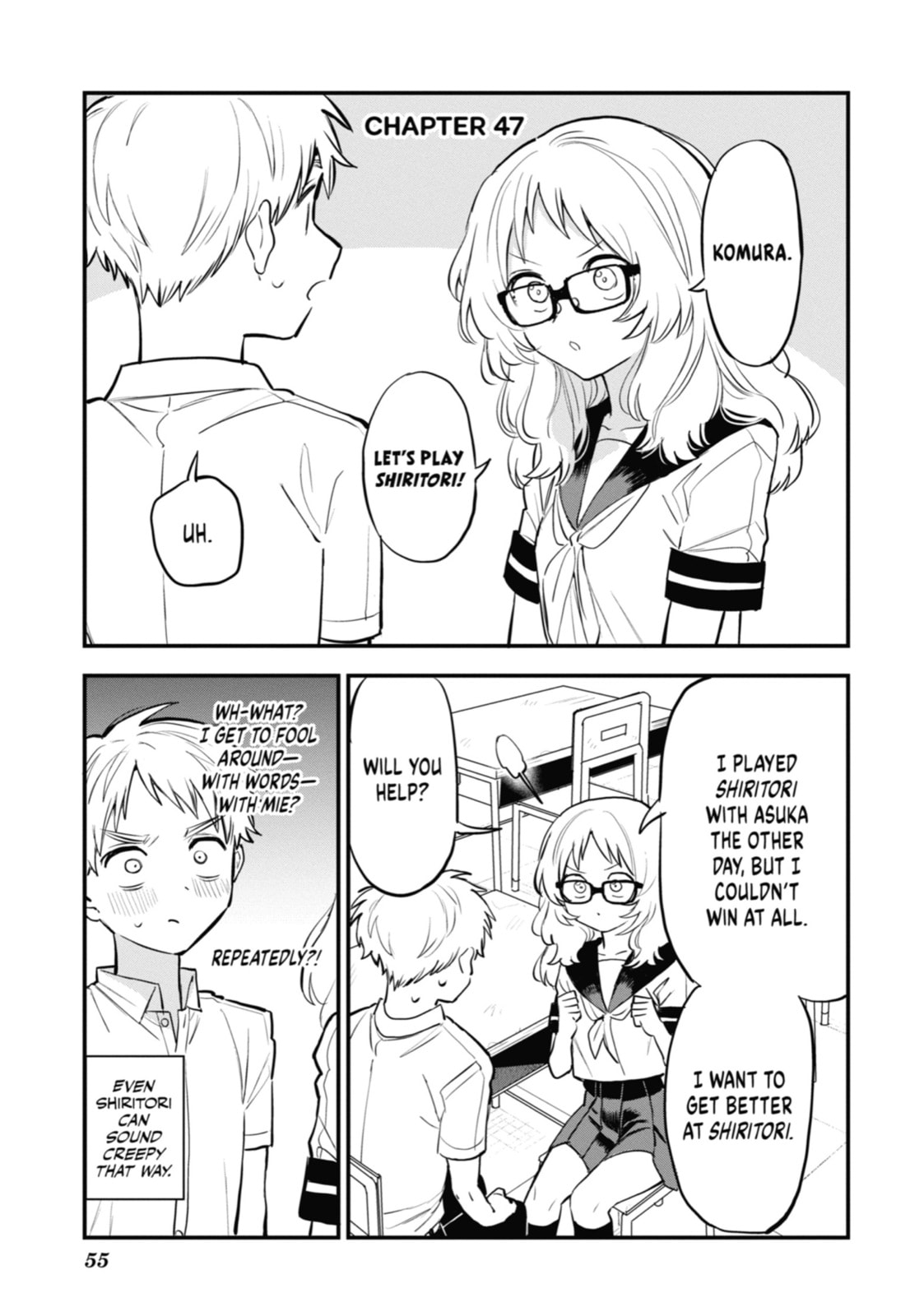 The Girl I Like Forgot Her Glasses