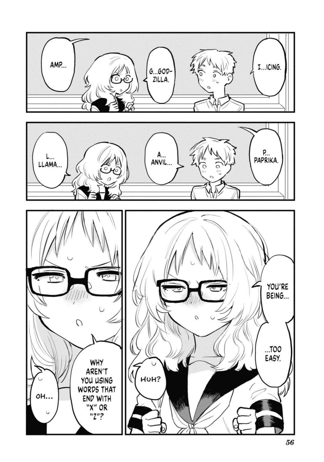 The Girl I Like Forgot Her Glasses