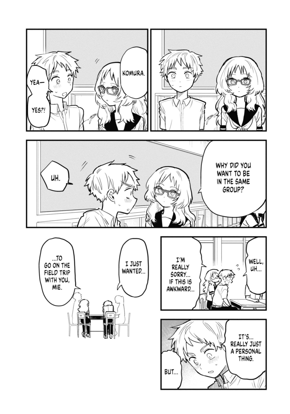 The Girl I Like Forgot Her Glasses