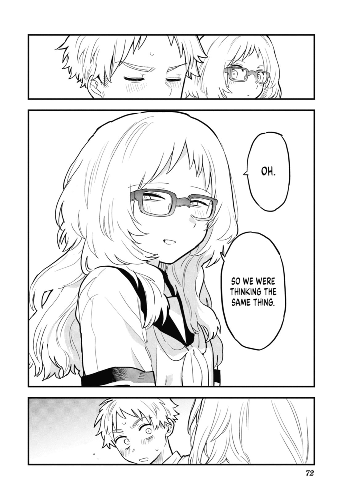 The Girl I Like Forgot Her Glasses