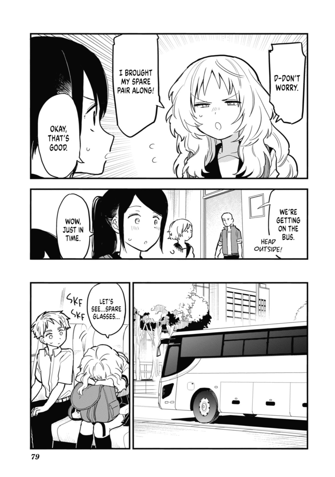 The Girl I Like Forgot Her Glasses