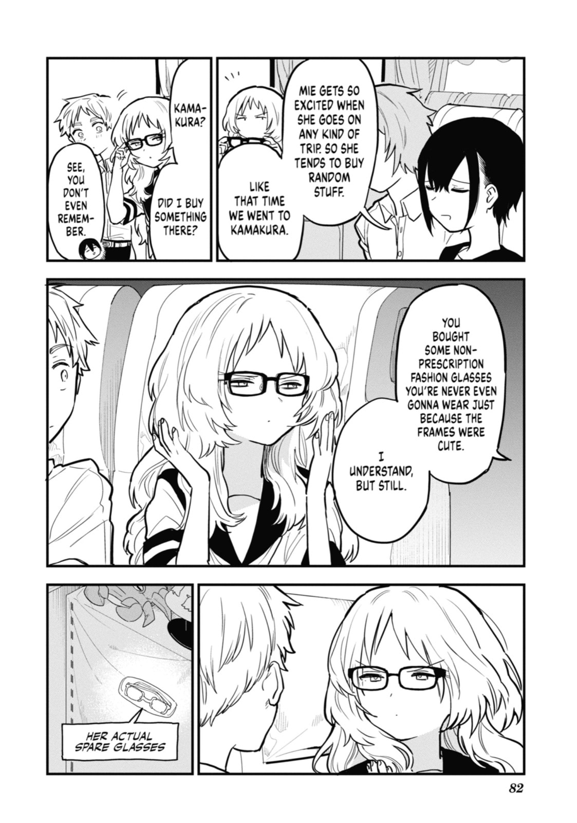 The Girl I Like Forgot Her Glasses