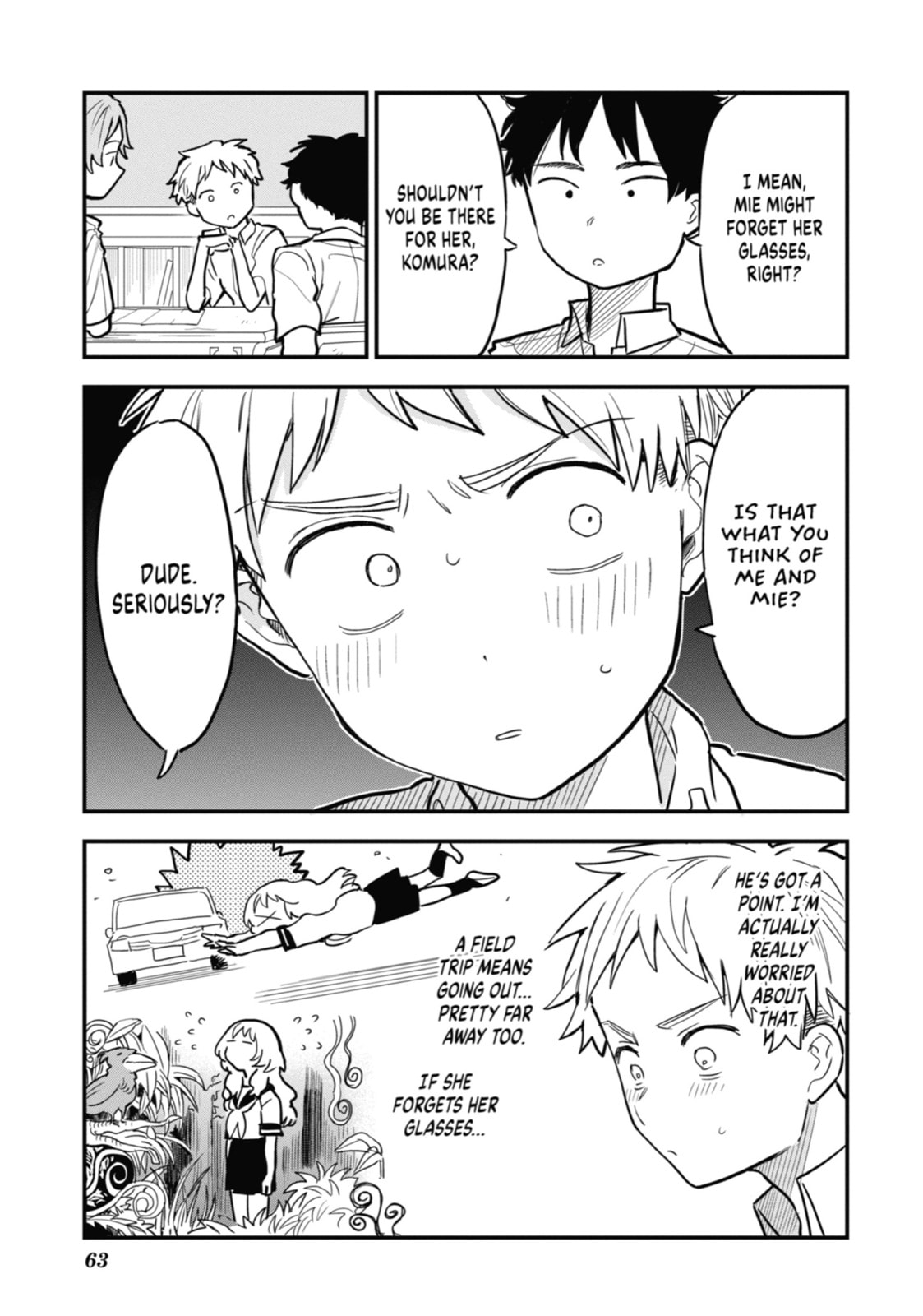 The Girl I Like Forgot Her Glasses