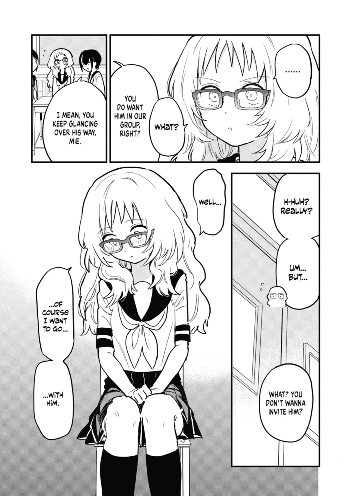 The Girl I Like Forgot Her Glasses