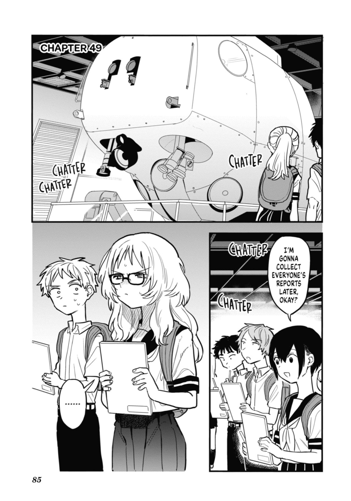 The Girl I Like Forgot Her Glasses